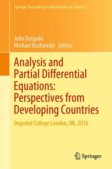Cover of Analysis and Partial Differential Equations