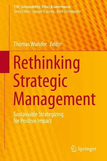 Cover of Rethinking Strategic Management