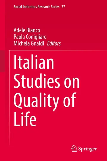 Cover of Italian Studies on Quality of Life