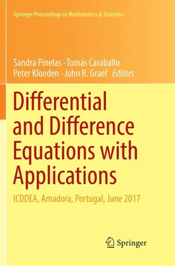 Cover of Differential and Difference Equations with Applications