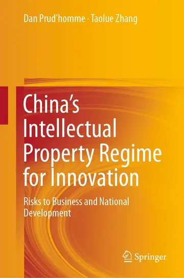 Cover of China’s Intellectual Property Regime for Innovation