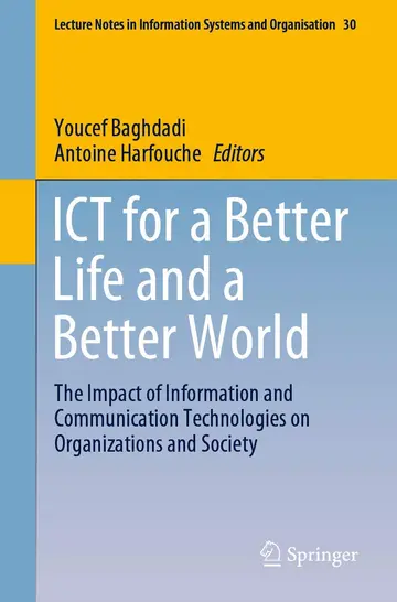 Cover of ICT for a Better Life and a Better World