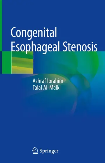 Cover of Congenital Esophageal Stenosis