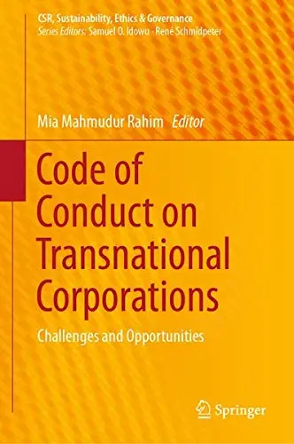 Cover of Code of Conduct on Transnational Corporations