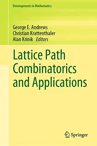 Cover of Lattice Path Combinatorics and Applications