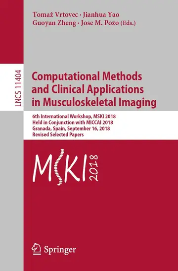 Cover of Computational Methods and Clinical Applications in Musculoskeletal Imaging