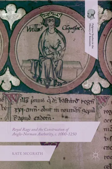 Cover of Royal Rage and the Construction of Anglo-Norman Authority, c. 1000-1250