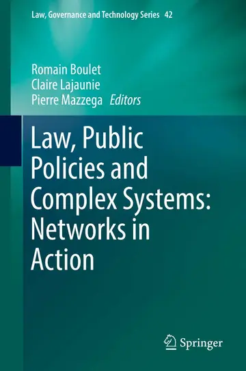 Cover of Law, Public Policies and Complex Systems