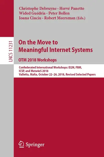 Cover of On the Move to Meaningful Internet Systems