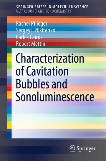 Cover of Characterization of Cavitation Bubbles and Sonoluminescence