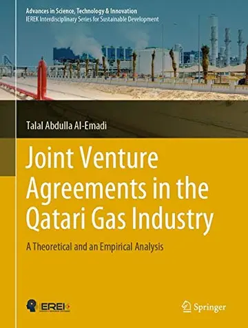 Cover of Joint Venture Agreements in the Qatari Gas Industry