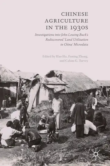 Cover of Chinese Agriculture in the 1930s