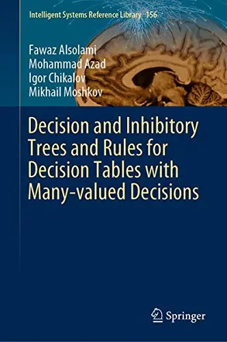 Cover of Decision and Inhibitory Trees and Rules for Decision Tables with Many-valued Decisions