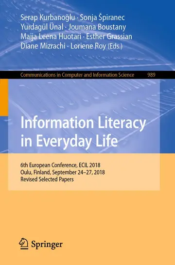 Cover of Information Literacy in Everyday Life