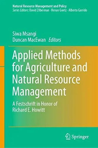 Cover of Applied Methods for Agriculture and Natural Resource Management