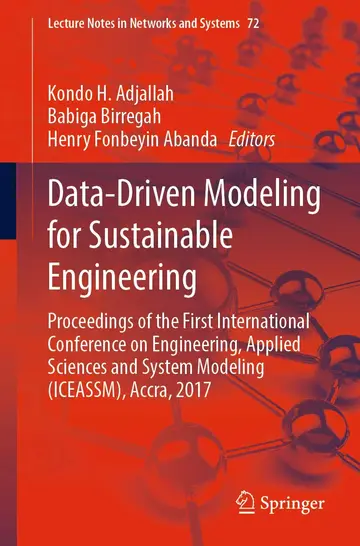 Cover of Data-driven Modeling for Sustainable Engineering