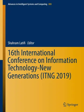 Cover of 16th International Conference on Information Technology-New Generations (ITNG 2019)