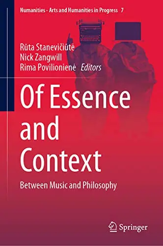 Cover of Of Essence and Context