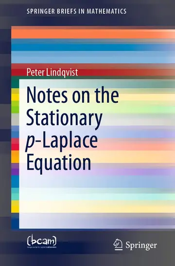 Cover of Notes on the Stationary p-Laplace Equation
