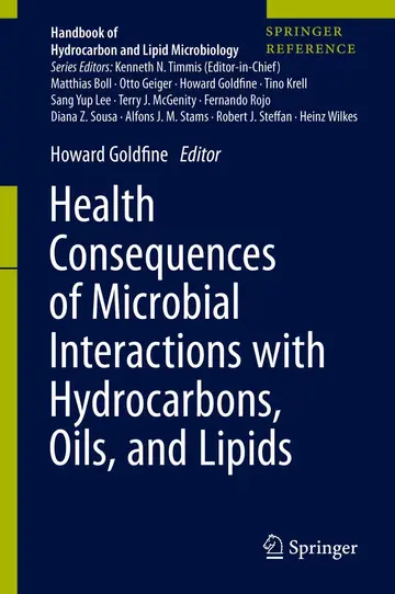 Cover of Health Consequences of Microbial Interactions with Hydrocarbons, Oils, and Lipids