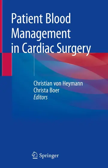 Cover of Patient Blood Management in Cardiac Surgery