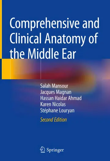 Cover of Comprehensive and Clinical Anatomy of the Middle Ear