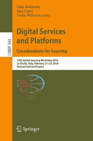 Cover of Digital Services and Platforms. Considerations for Sourcing
