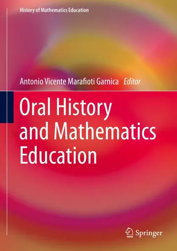 Cover of Oral History and Mathematics Education