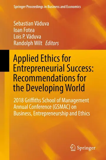 Cover of Applied Ethics for Entrepreneurial Success