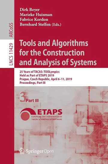 Cover of Tools and Algorithms for the Construction and Analysis of Systems