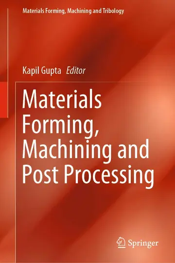 Cover of Materials Forming, Machining and Post Processing