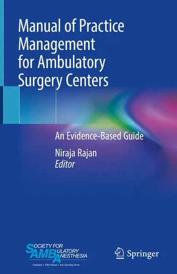 Cover of Manual of Practice Management for Ambulatory Surgery Centers