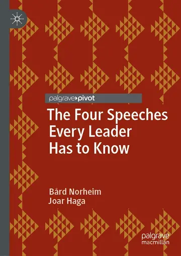 Cover of The Four Speeches Every Leader Has to Know