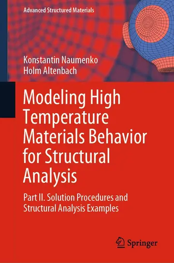 Cover of Modeling High Temperature Materials Behavior for Structural Analysis