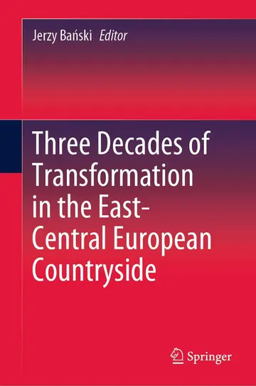 Cover of Three Decades of Transformation in the East-Central European Countryside