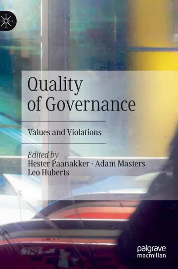 Cover of Quality of Governance