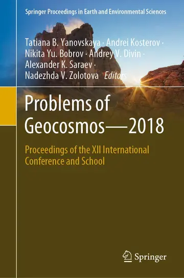 Cover of Problems of Geocosmos–2018