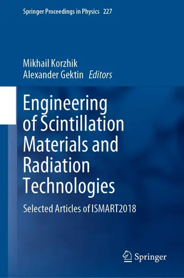 Cover of Engineering of Scintillation Materials and Radiation Technologies