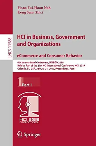 Cover of HCI in Business, Government and Organizations. eCommerce and Consumer Behavior