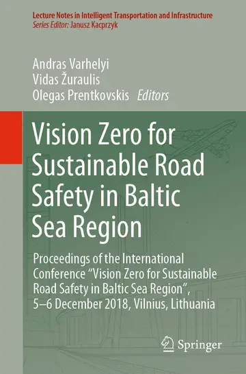 Cover of Vision Zero for Sustainable Road Safety in Baltic Sea Region
