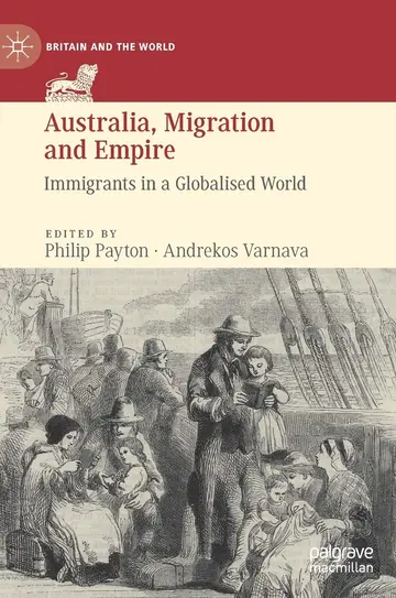 Cover of Australia, Migration and Empire