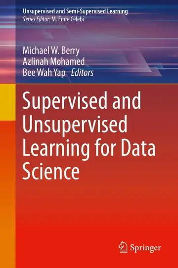 Cover of Supervised and Unsupervised Learning for Data Science