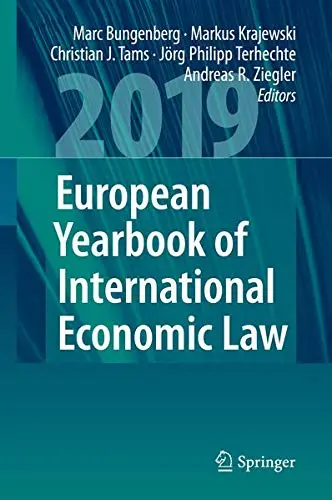 Cover of European Yearbook of International Economic Law 2019