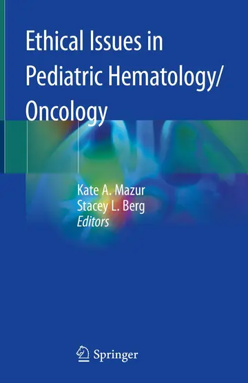 Cover of Ethical Issues in Pediatric Hematology/Oncology