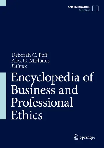 Cover of Encyclopedia of Business and Professional Ethics