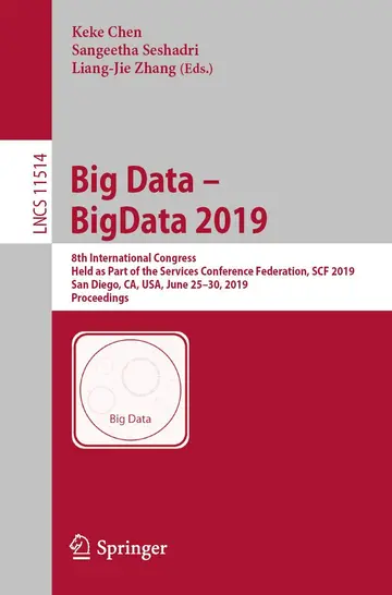 Cover of Big Data – BigData 2019