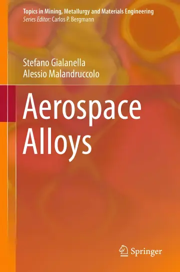 Cover of Aerospace Alloys 1st ed. 2020