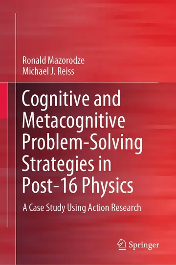 Cover of Cognitive and Metacognitive Problem-solving Strategies in Post-16 Physics