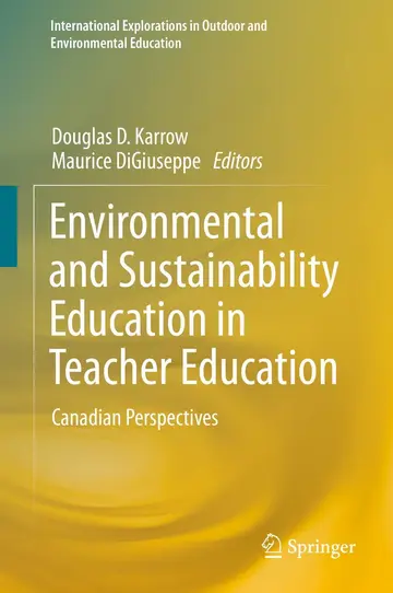 Cover of Environmental and Sustainability Education in Teacher Education