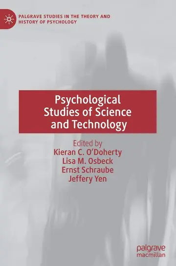 Cover of Psychological Studies of Science and Technology